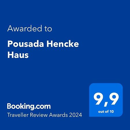 Pousada Hencke Haus (Adults Only) 卡内拉 外观 照片